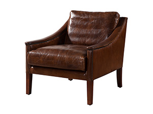 Big Seating Leather Armchair