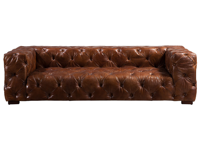 vintage leather corner sectional sofa
