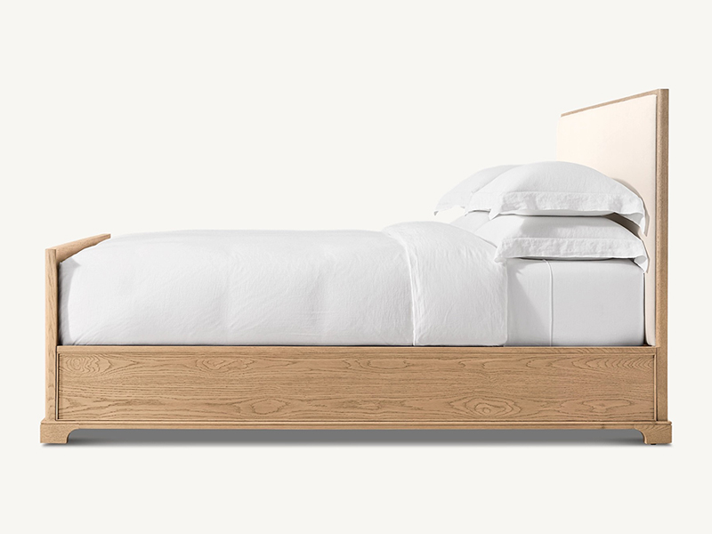 Wood Bed; Modern Bed;Brown Bed