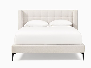 Myla Bed - Metal Legs,modern bed;soft bed