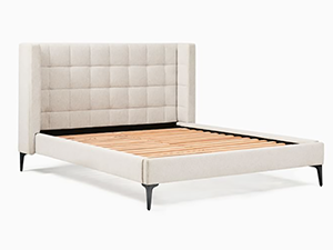 Myla Bed - Metal Legs,modern bed;soft bed