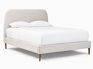 Calma Upholstered Bed,wooden bed;modern bed