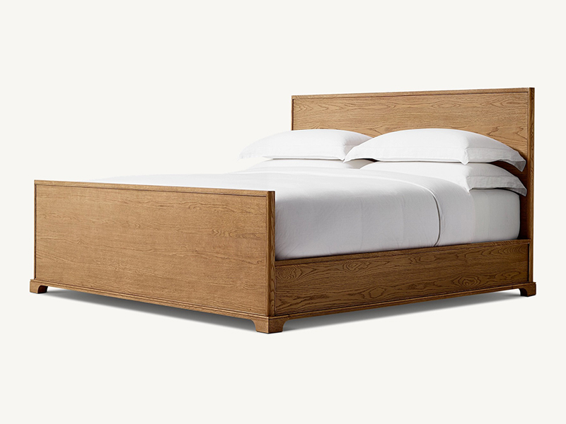 Wood Bed; Modern Bed;Brown Bed