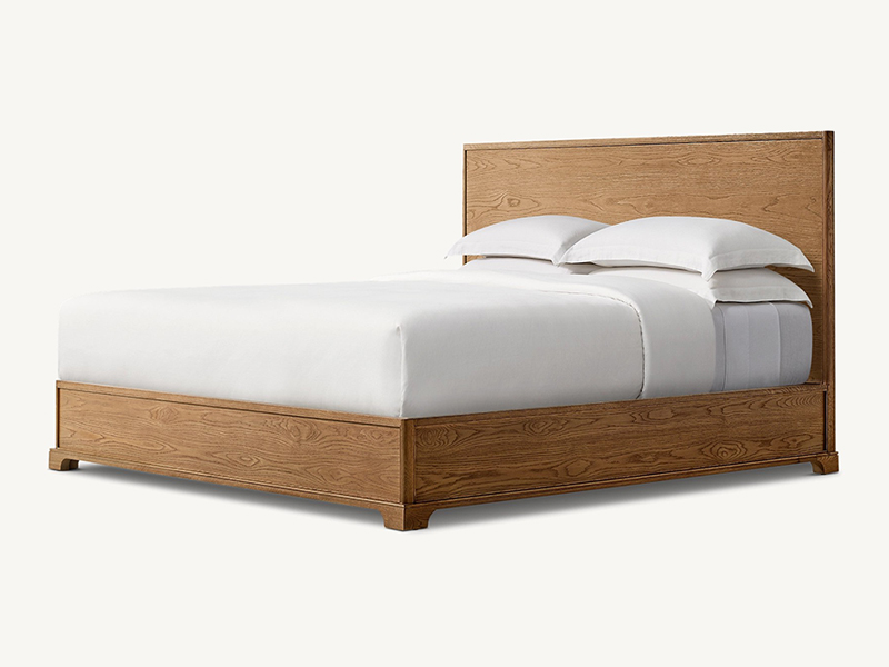 Wood Bed; Modern Bed;Brown Bed