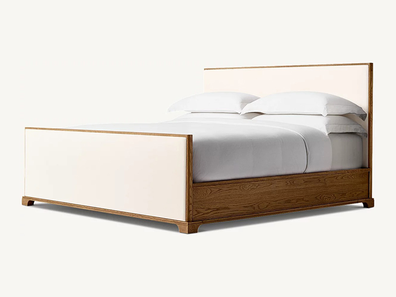 Wood Bed; Modern Bed;Brown Bed