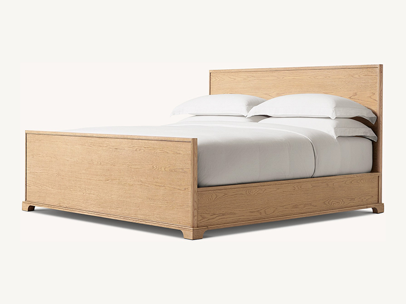 Wood Bed; Modern Bed;Brown Bed