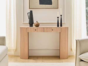 modern console table wood console console table